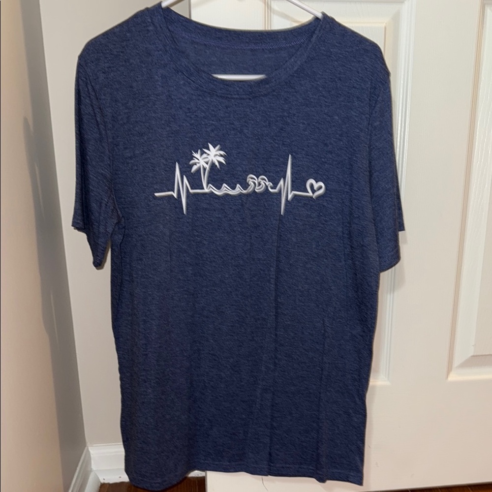 Amazon Women's Short Sleeve Tee - Navy Blue
